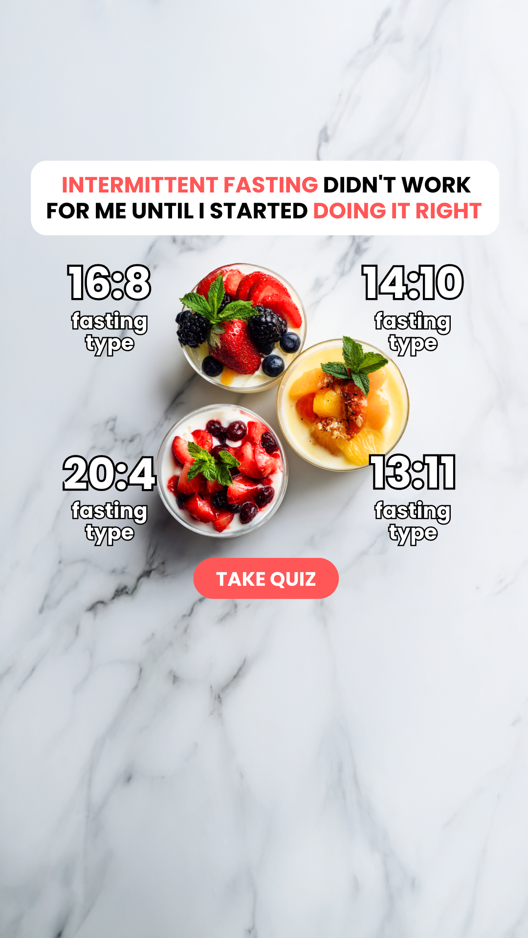 Jenn Parker Diet Tips Facebook ad: Just start & don't stop