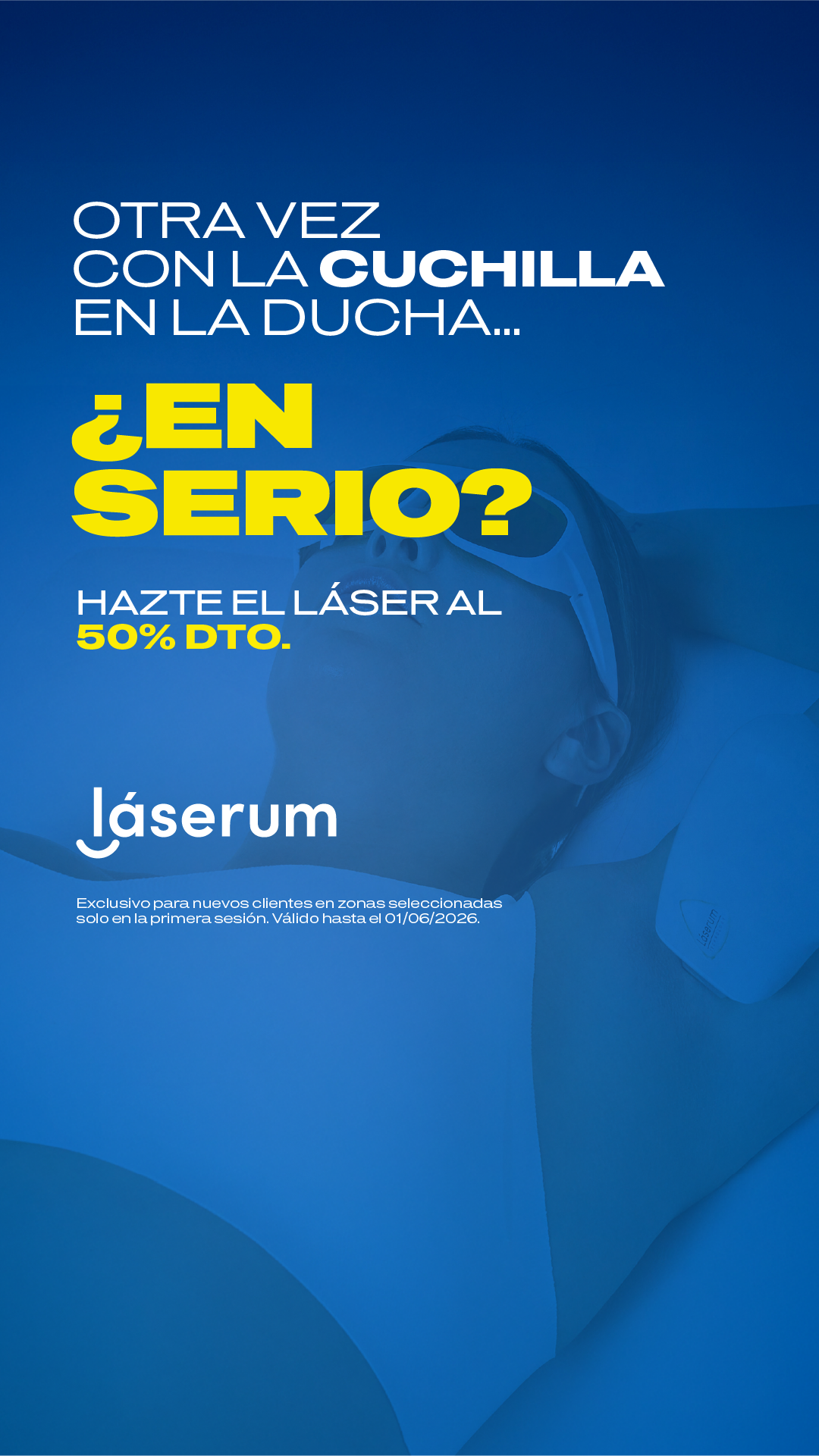 Láserum Facebook ad