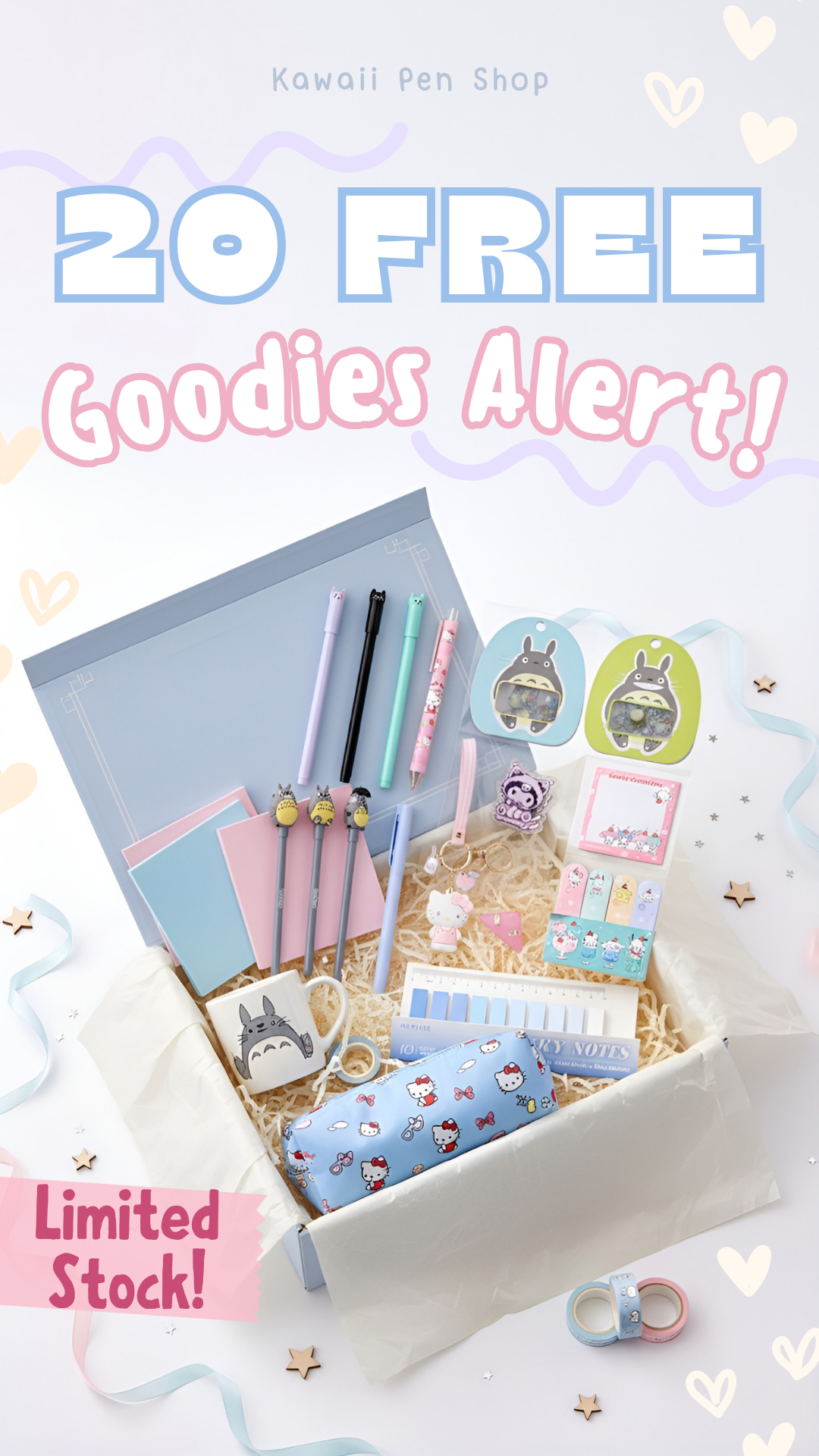 Kawaii Pen Shop Facebook ad