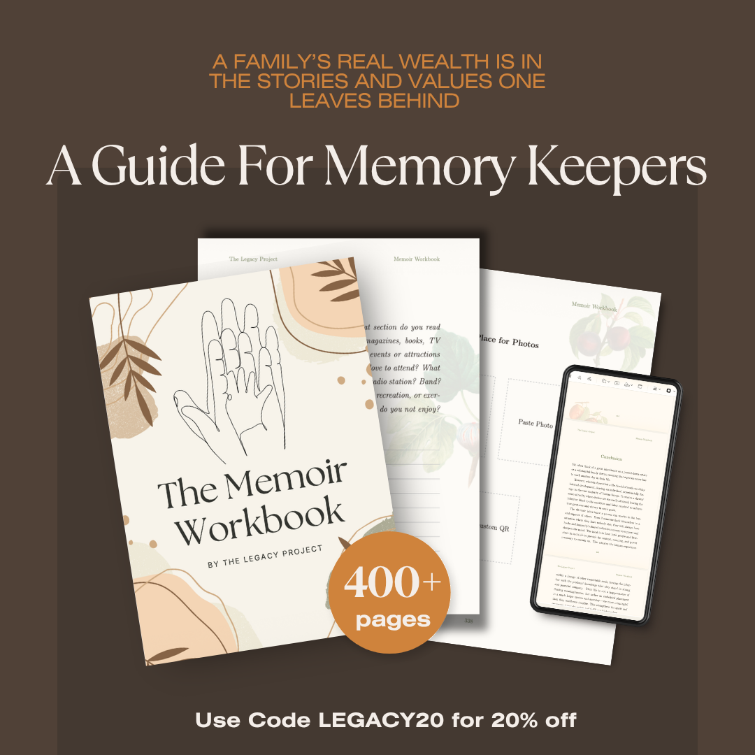 The Legacy Project Facebook ad from Jul 5, 2026