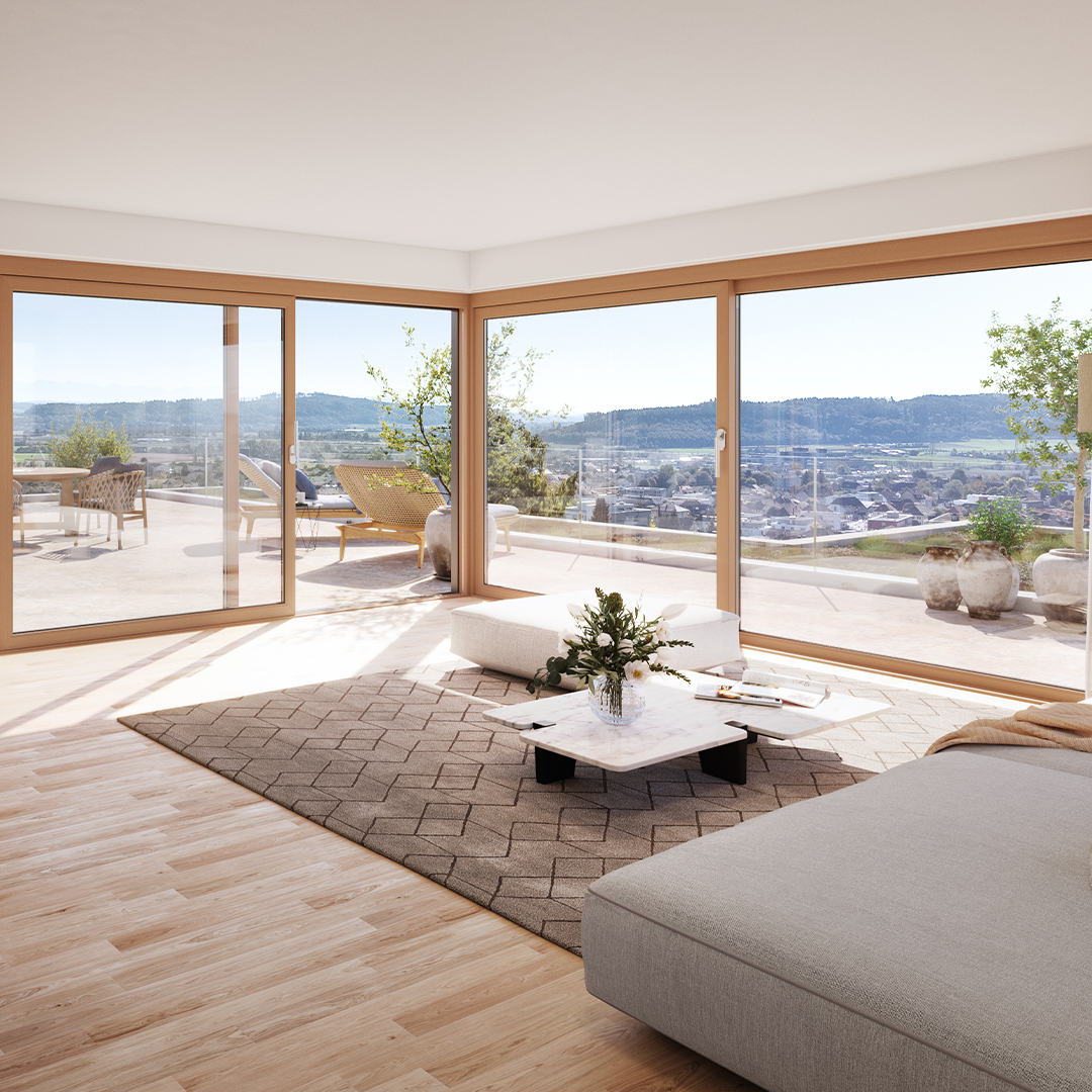 FEHR Immobilien AG Facebook ad: Feuerstelle & Garten