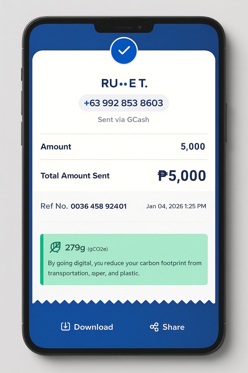 Daily Prizes Facebook ad: ₱5,000 GCASH