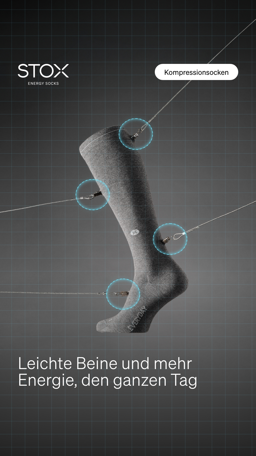 STOX Energy Socks Facebook ad