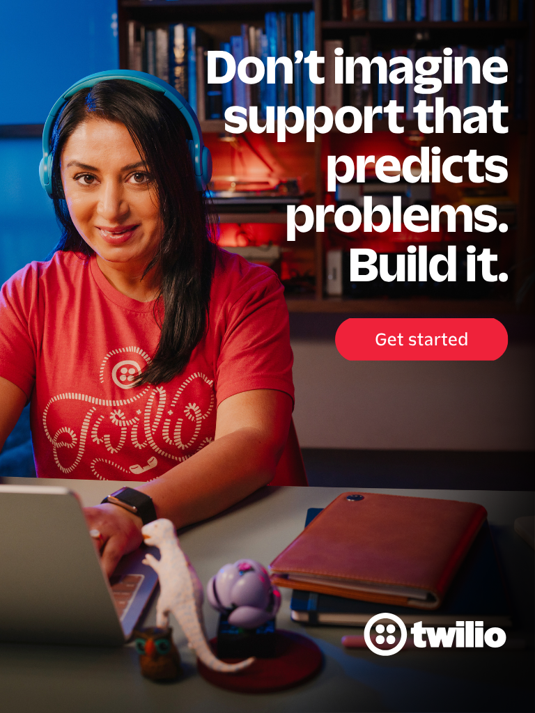 Twilio Facebook ad
