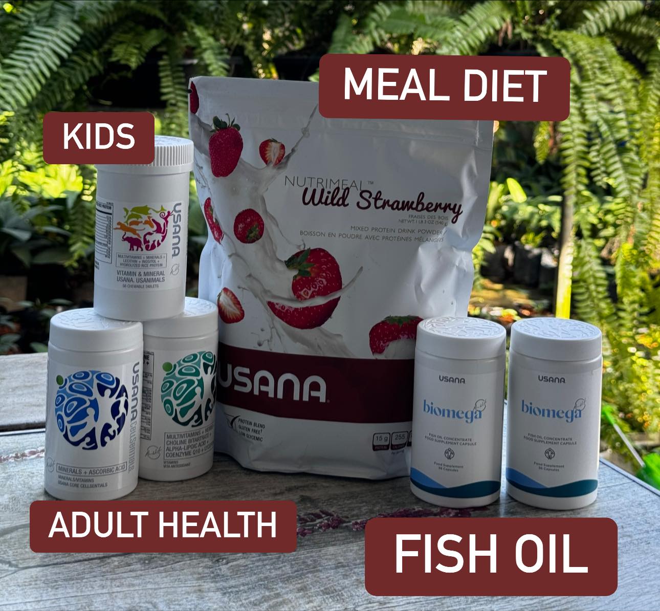 Nourish Health: USANA Independent Distributor Facebook ad: Usana Products