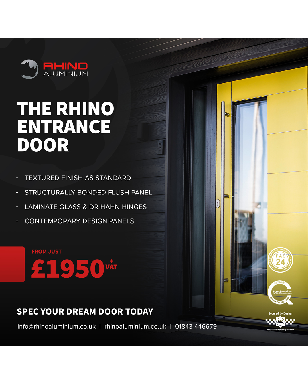 Rhino Aluminium Bifolding Doors Patio Doors and Window Systems Facebook ad