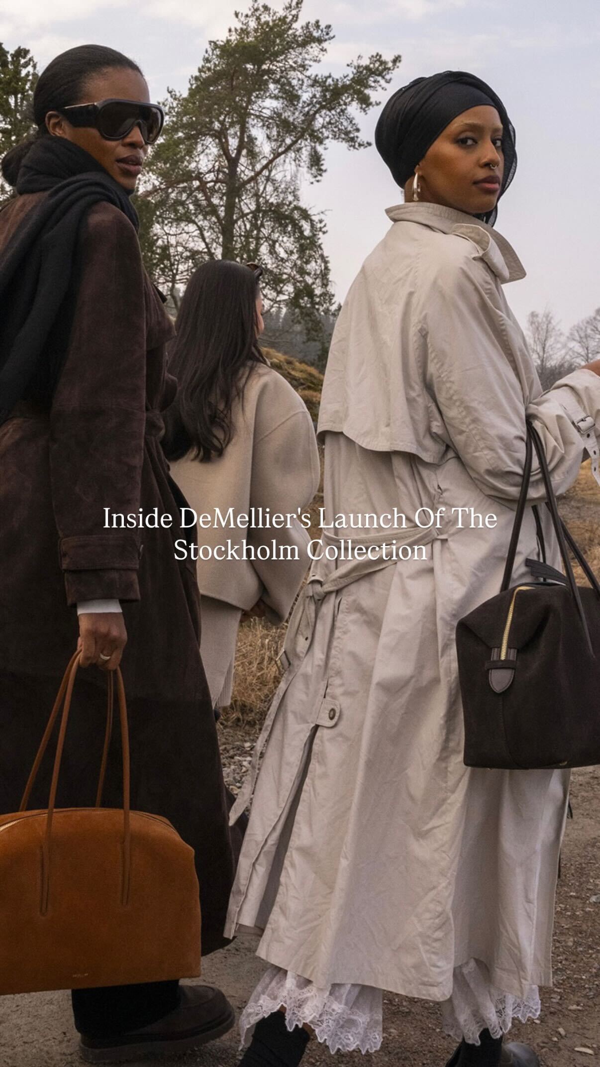 British Vogue Facebook ad: DEMELLIER