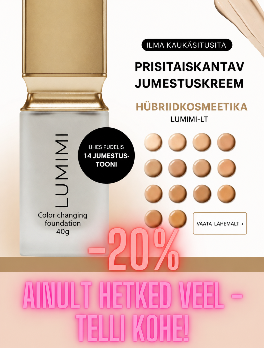 Lumimi Facebook ad