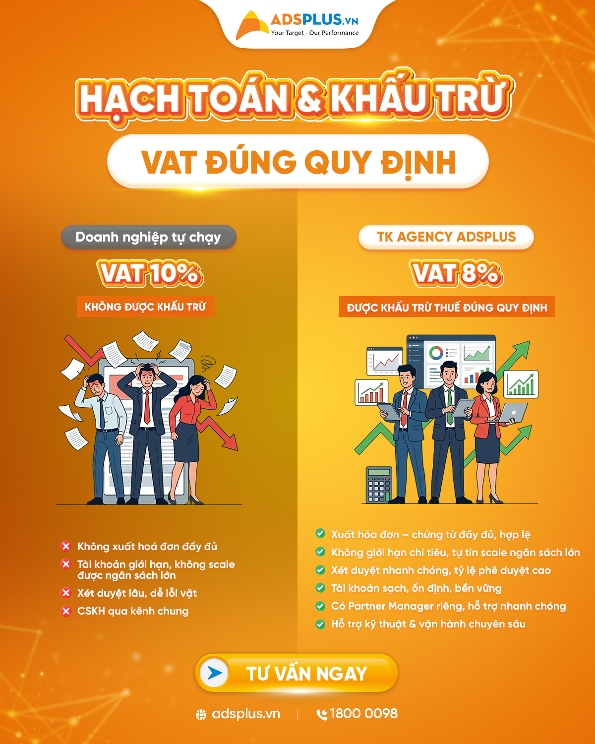 AdsPlus Facebook ad: HẠCH TOÁN & KHẤU TRỪ VAT ĐÚNG QUY…