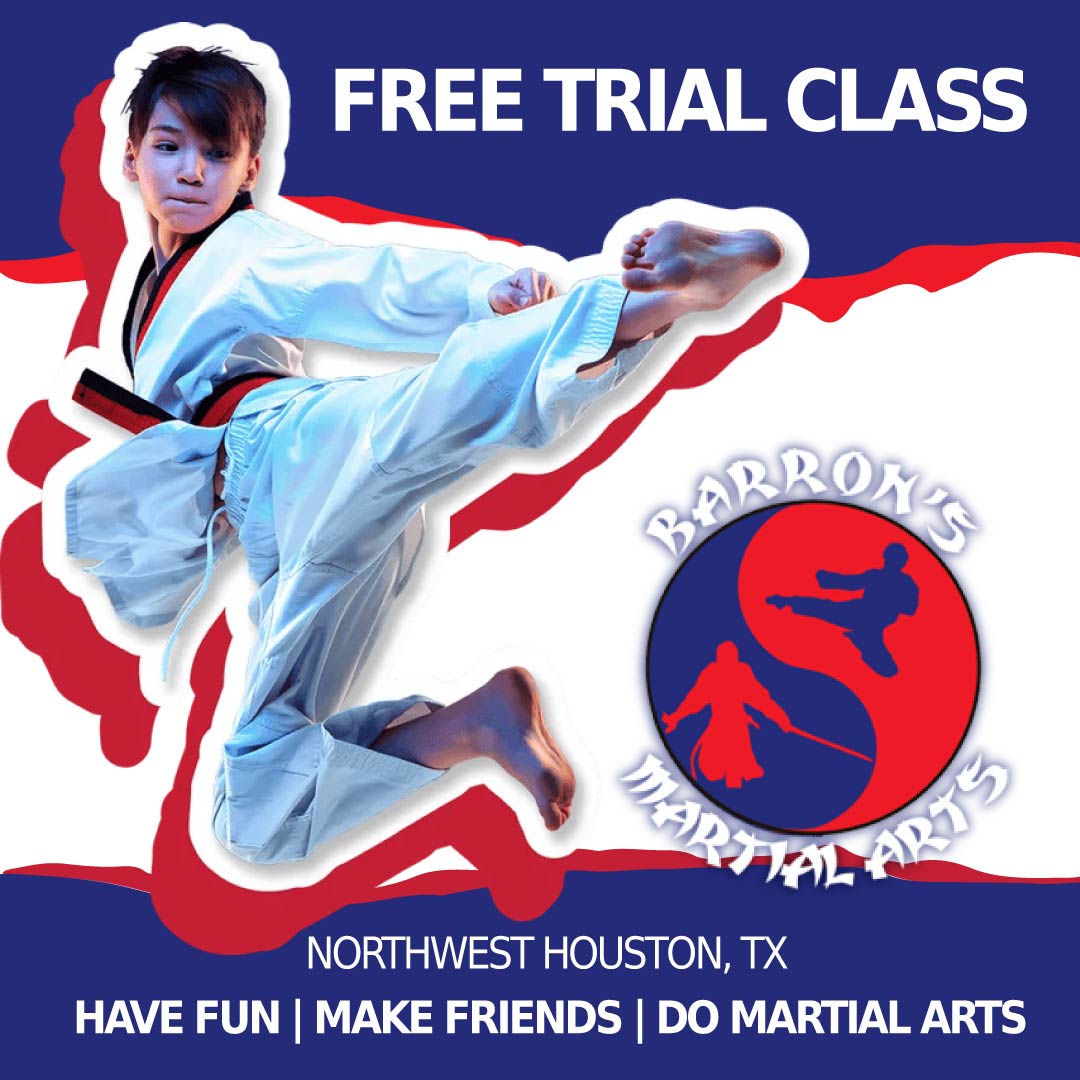 Barron's Martial Arts Facebook ad