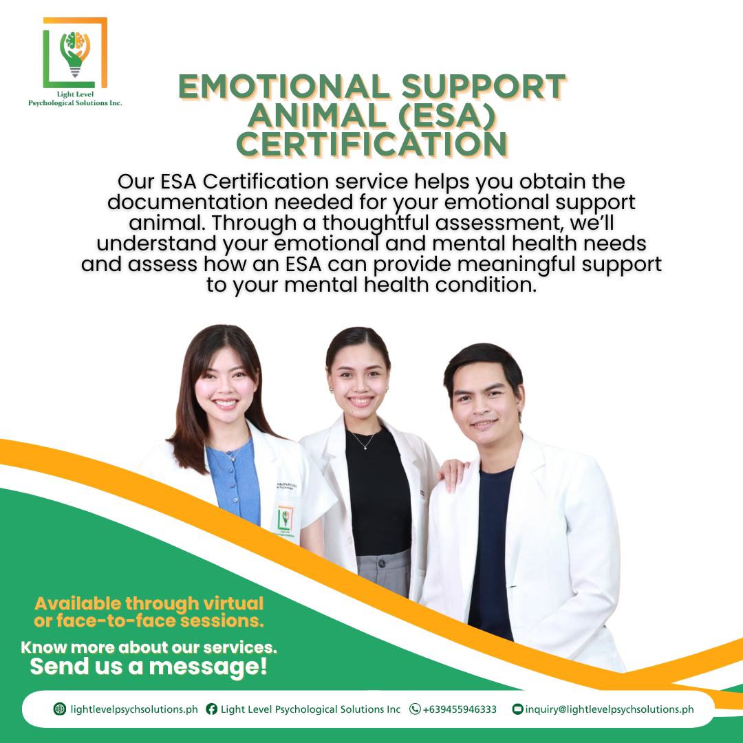 Light Level Psychological Solutions Inc Facebook ad