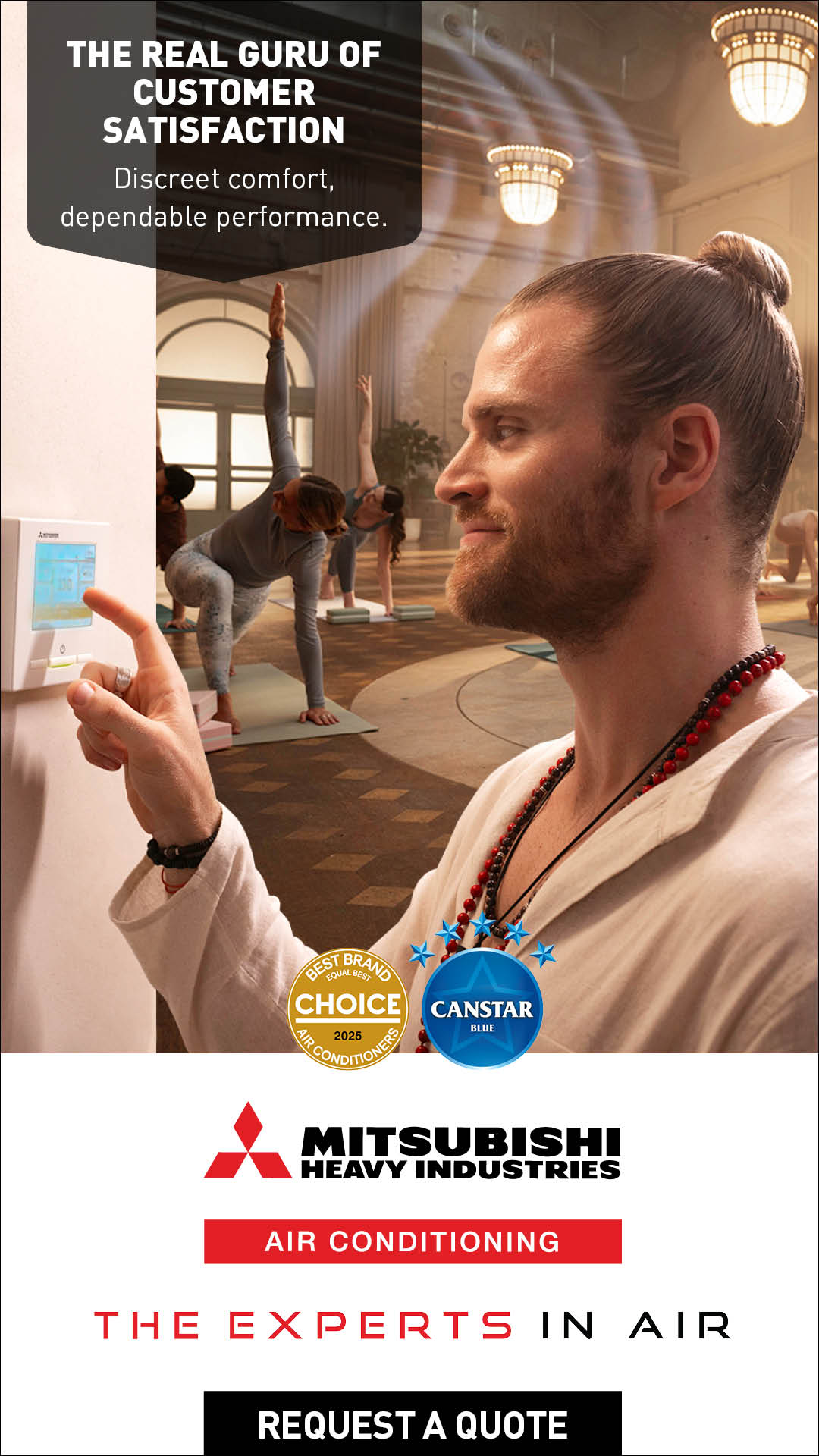 Mitsubishi Heavy Industries Air-Conditioners Australia Facebook ad