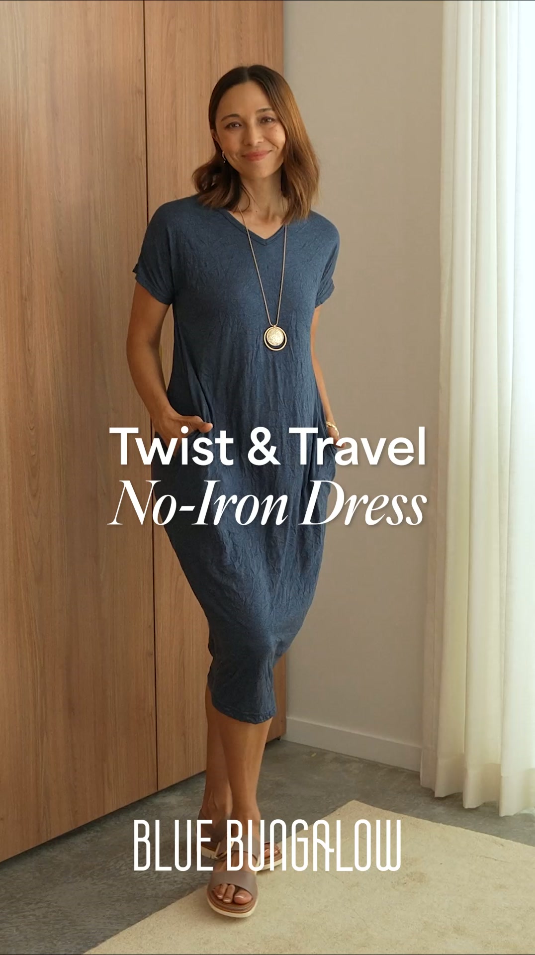 Blue Bungalow Facebook ad: Navy & Neutrals: The Polished Palette
