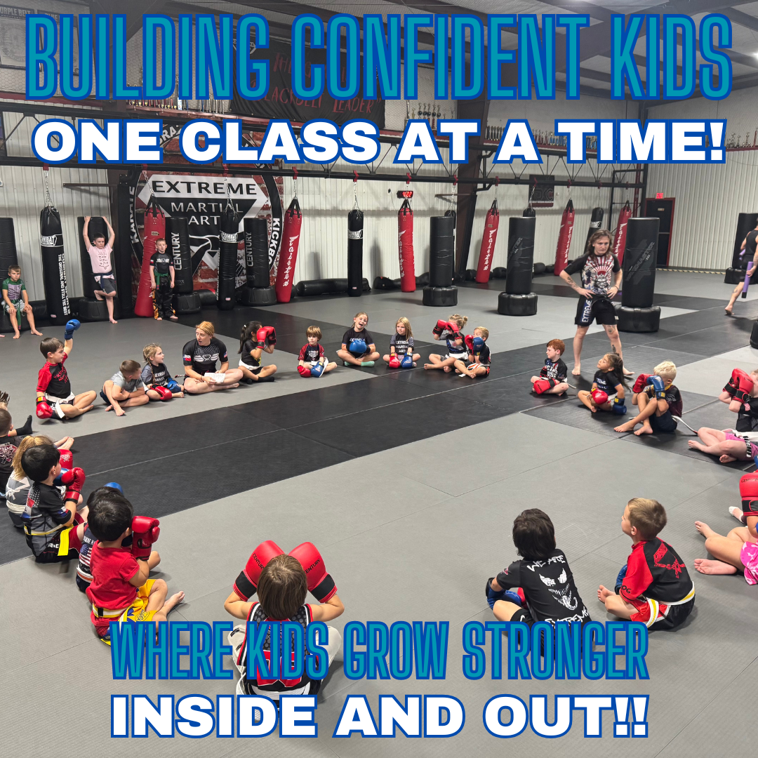 Extreme Martial Arts Amarillo Facebook ad: Looking for a FUN summer activity that builds confidence…