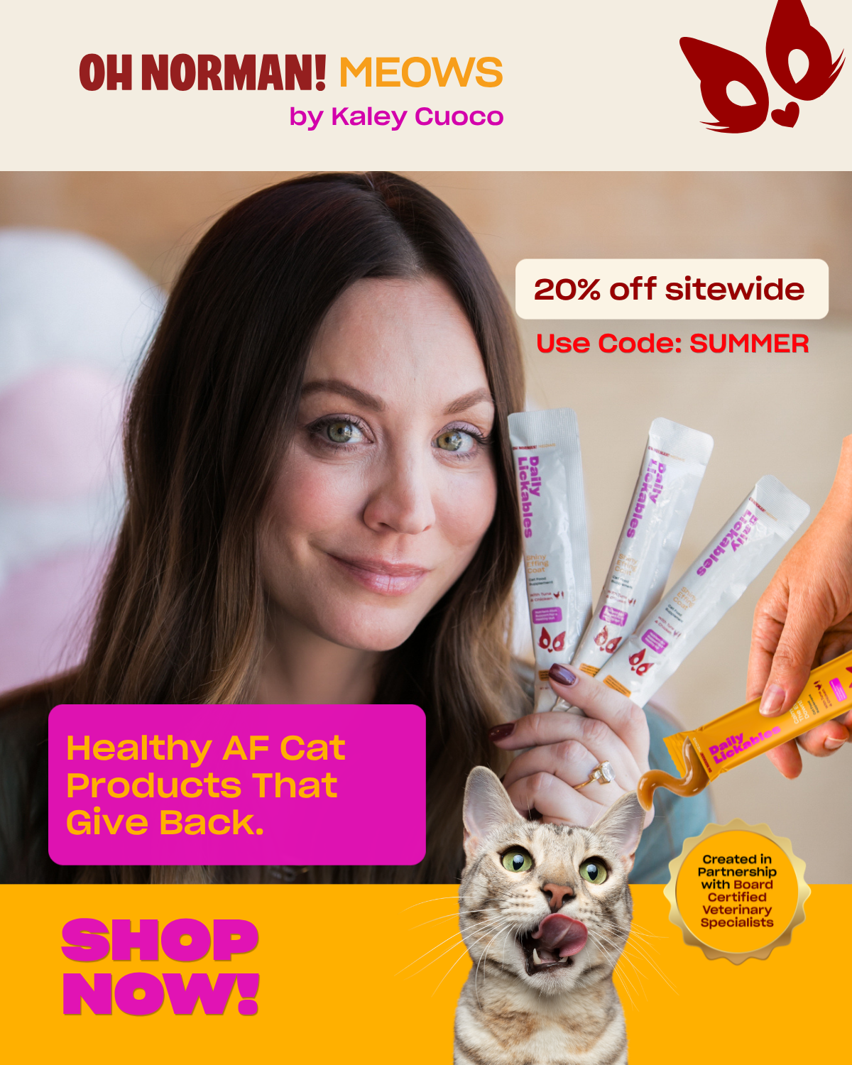 Ohnorman Facebook ad