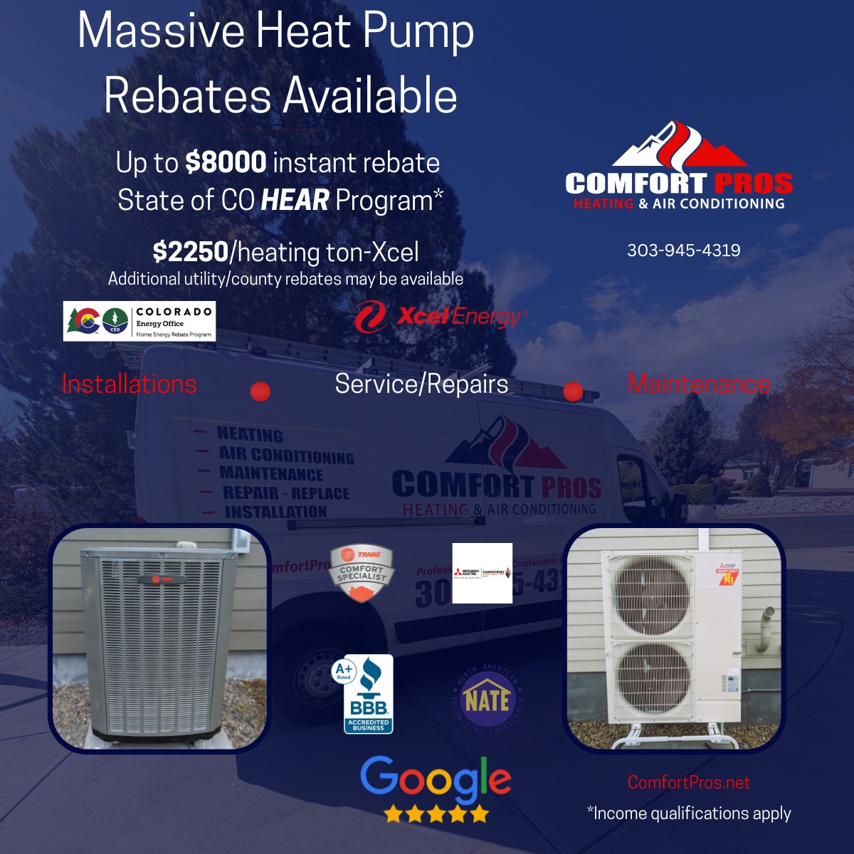 Comfort Pros of Colorado Facebook ad
