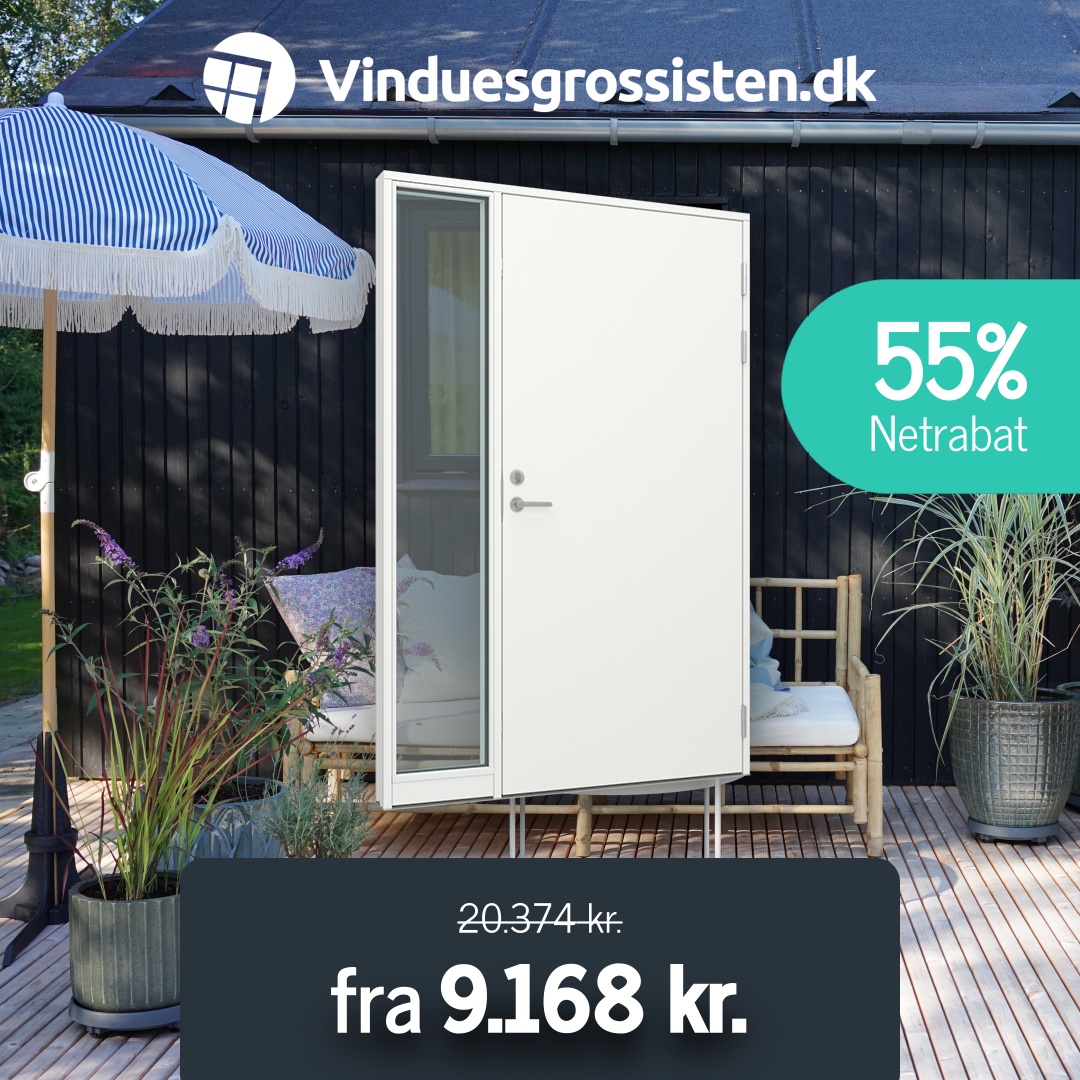 Vinduesgrossisten Facebook ad: Leder du efter nye vinduer og døre?