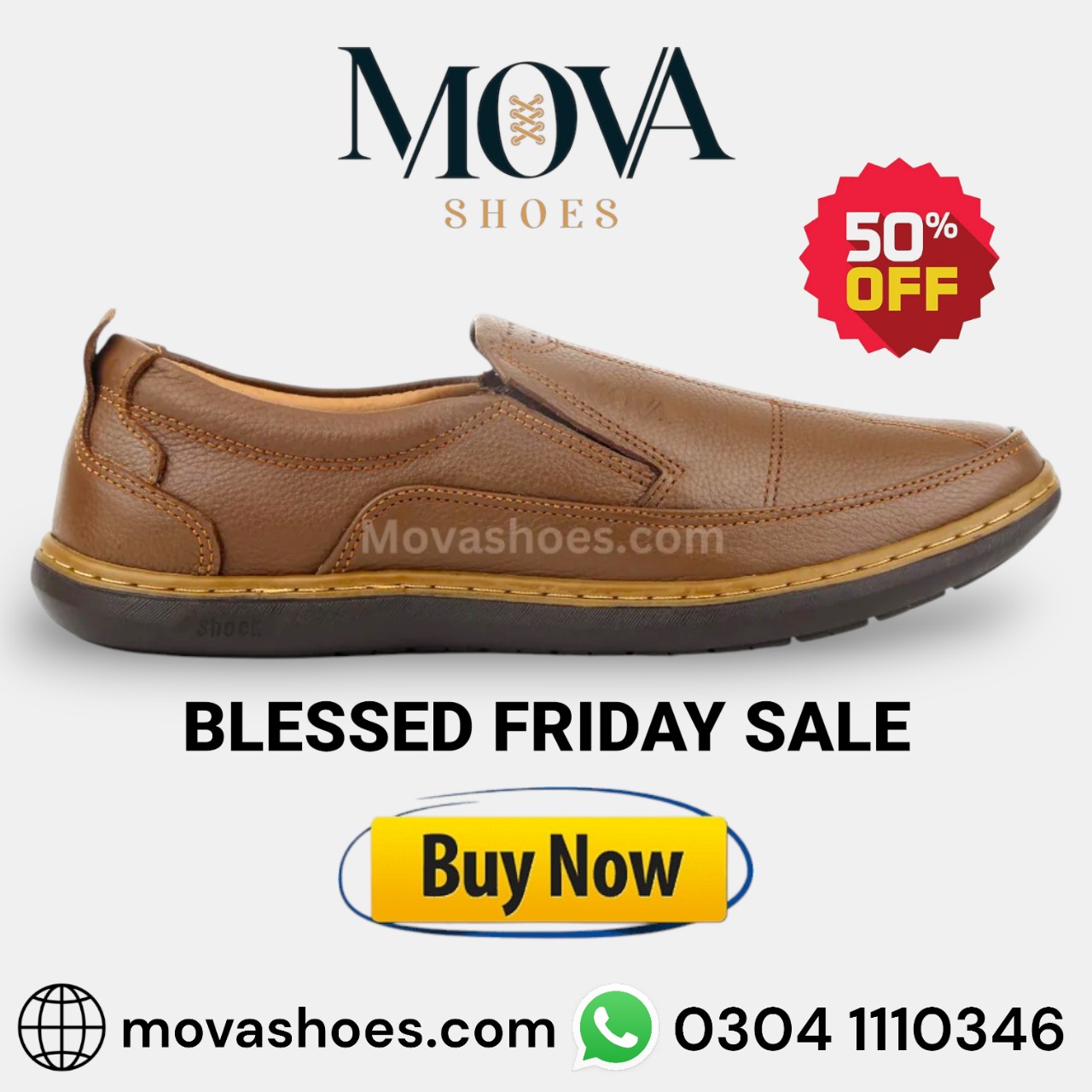 Mova Shoes Facebook ad