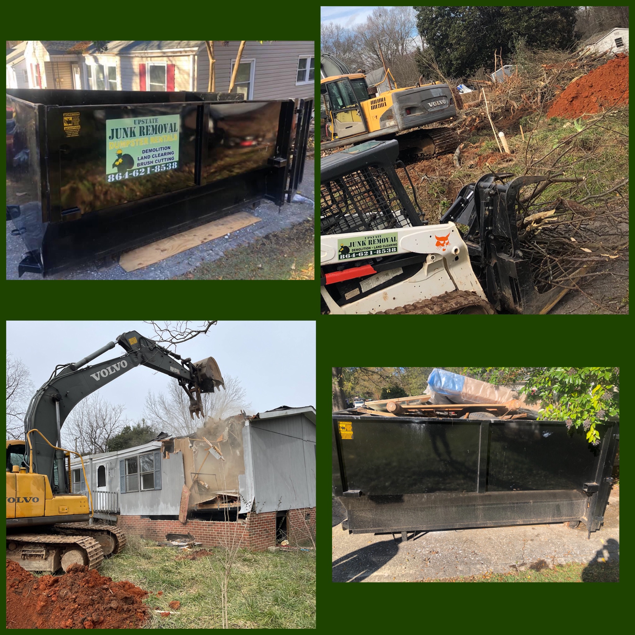Upstate Junk Removal Facebook ad from Jun 24, 2022