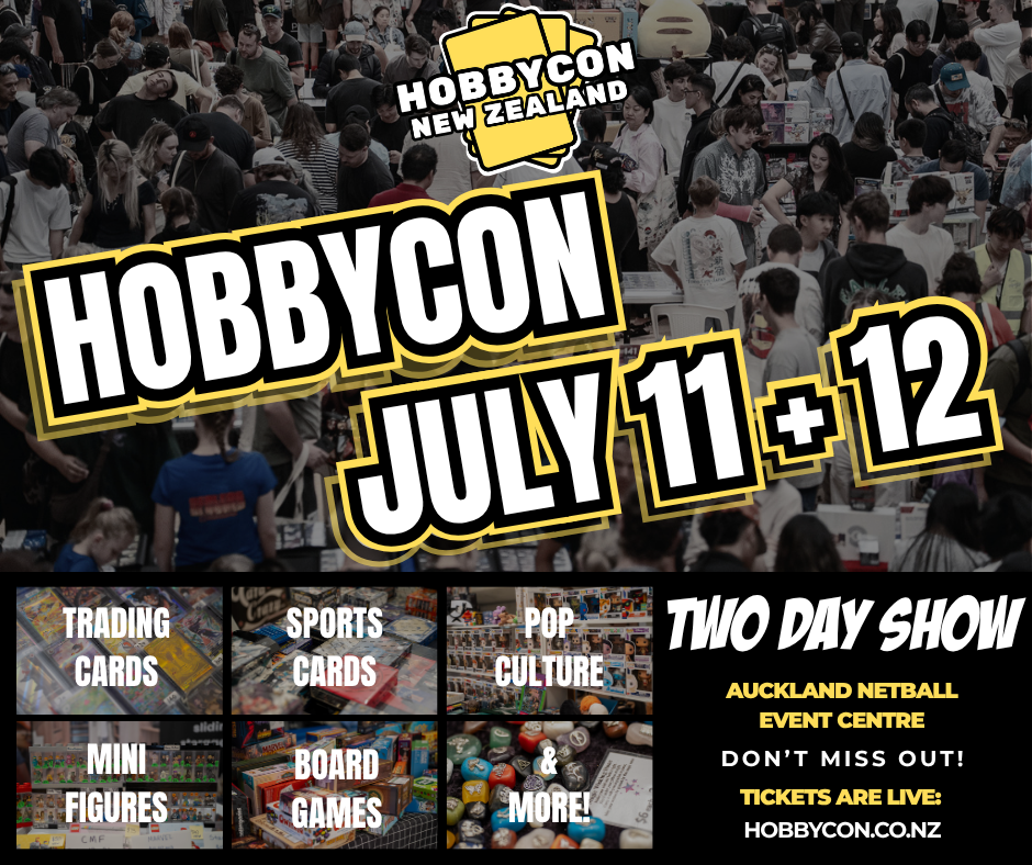 HobbyCon New Zealand Facebook ad