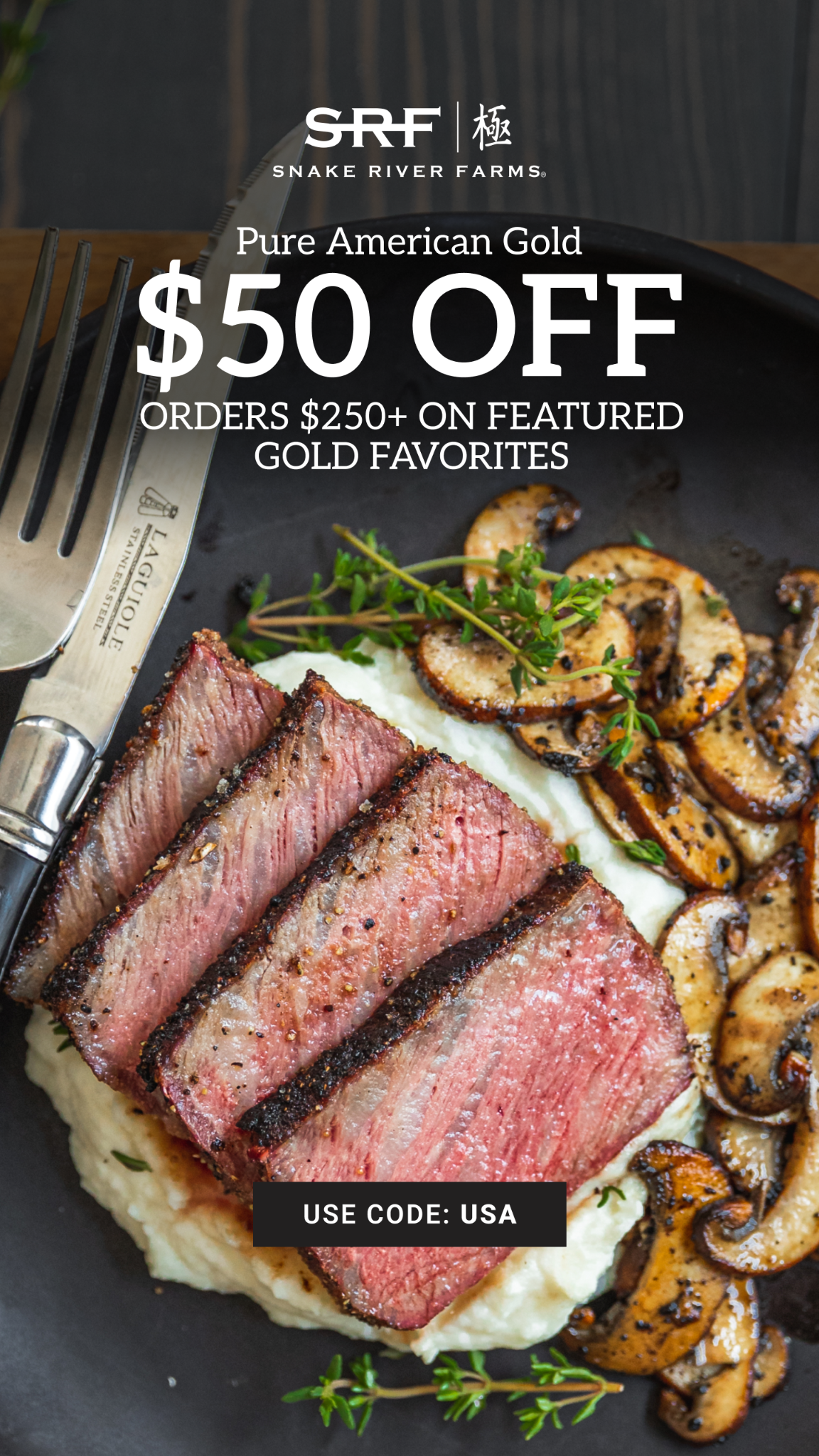 Snake River Farms Facebook ad