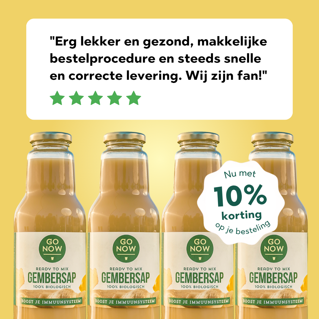 Go Now Facebook ad: 10% KORTING