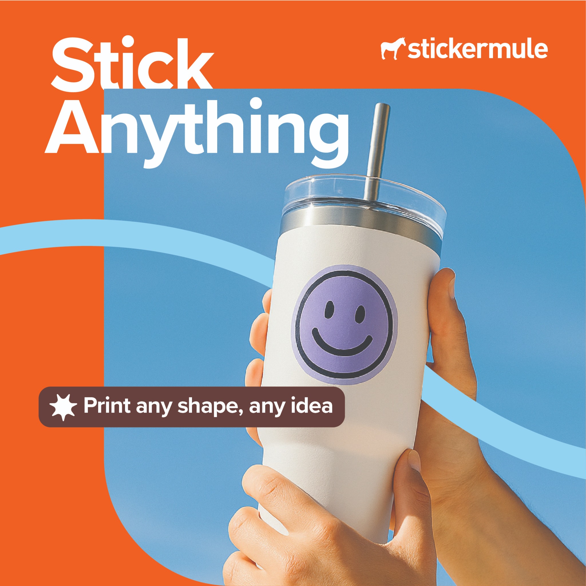 Sticker Mule Facebook ad
