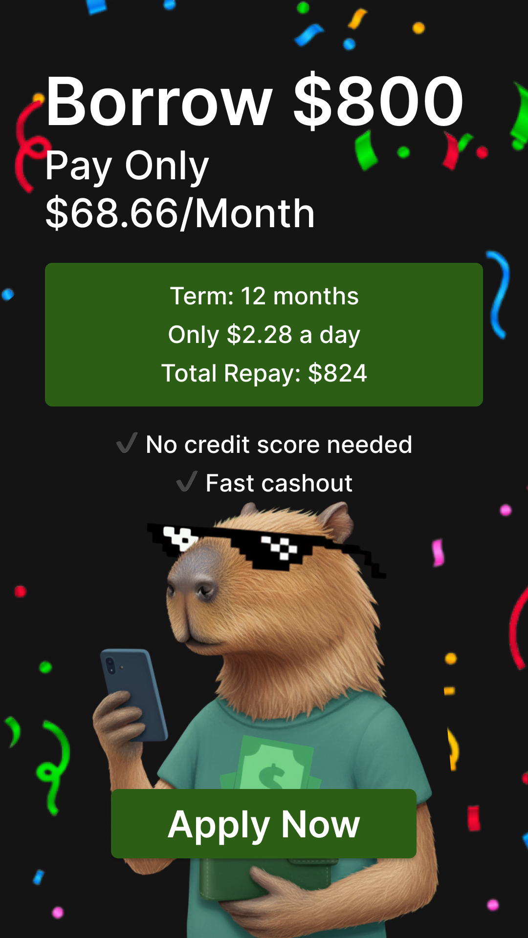 Credo App Services Facebook ad from Mar 2, 2026
