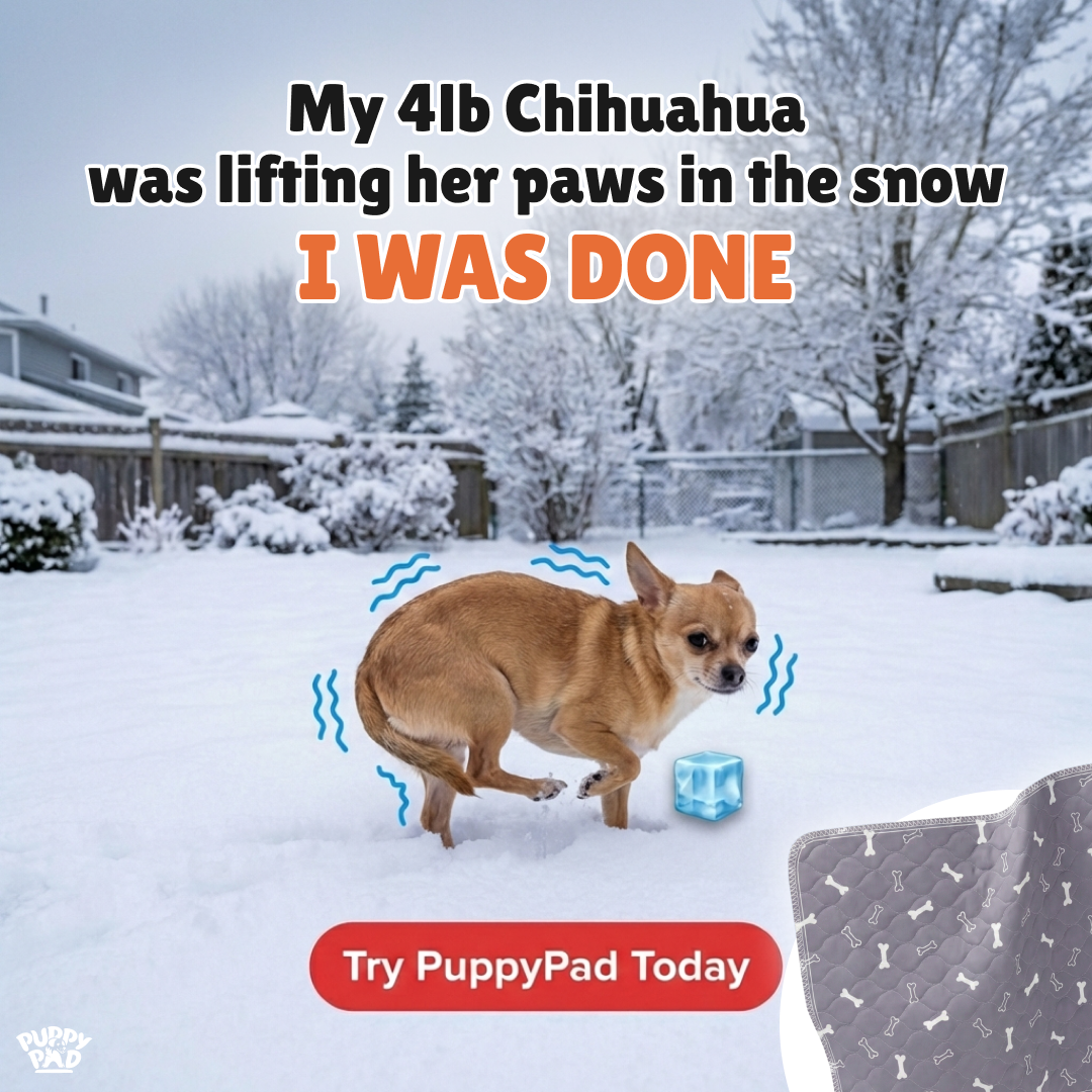 PuppyPad Facebook ad