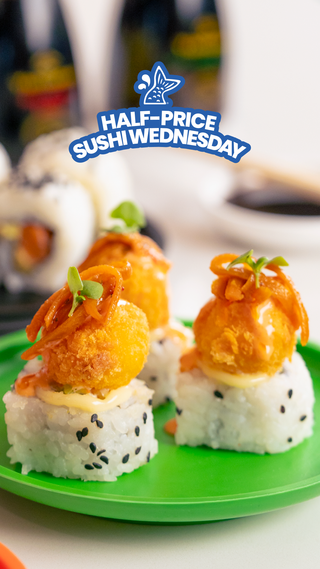 John Dorys Fish, Grill, Sushi. Facebook ad