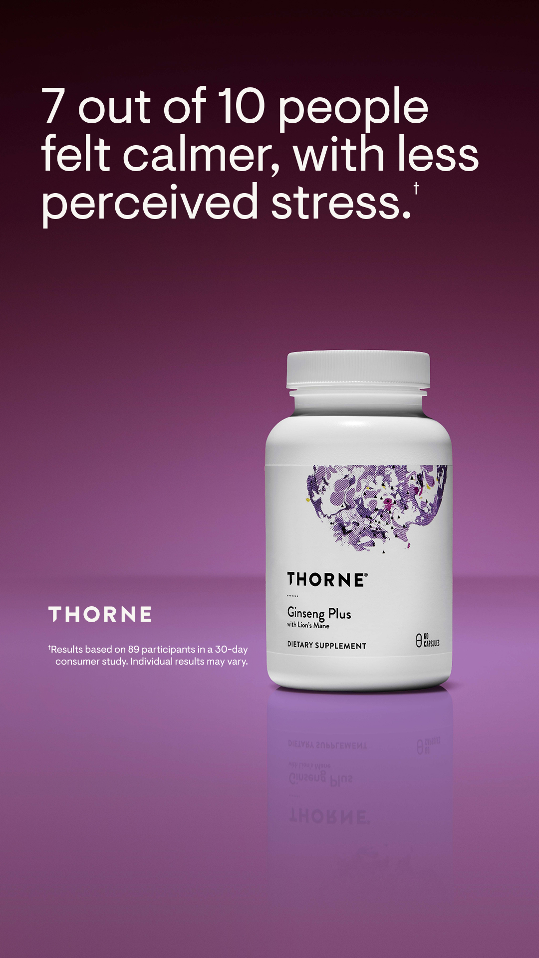 Thorne Facebook ad