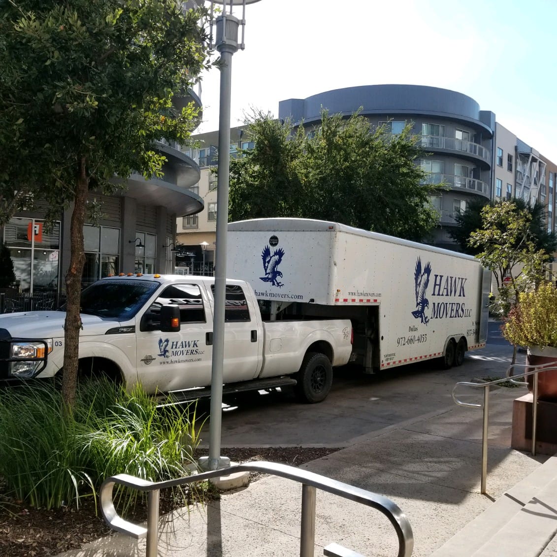 Hawk Movers LLC Facebook ad: Trusted Fort Worth Movers for over 22 years