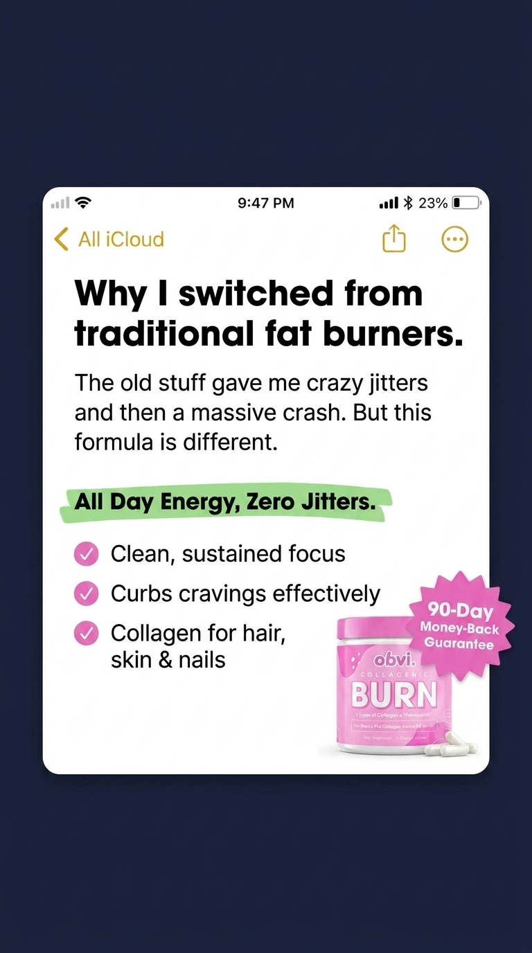 Obvi Health Facebook ad