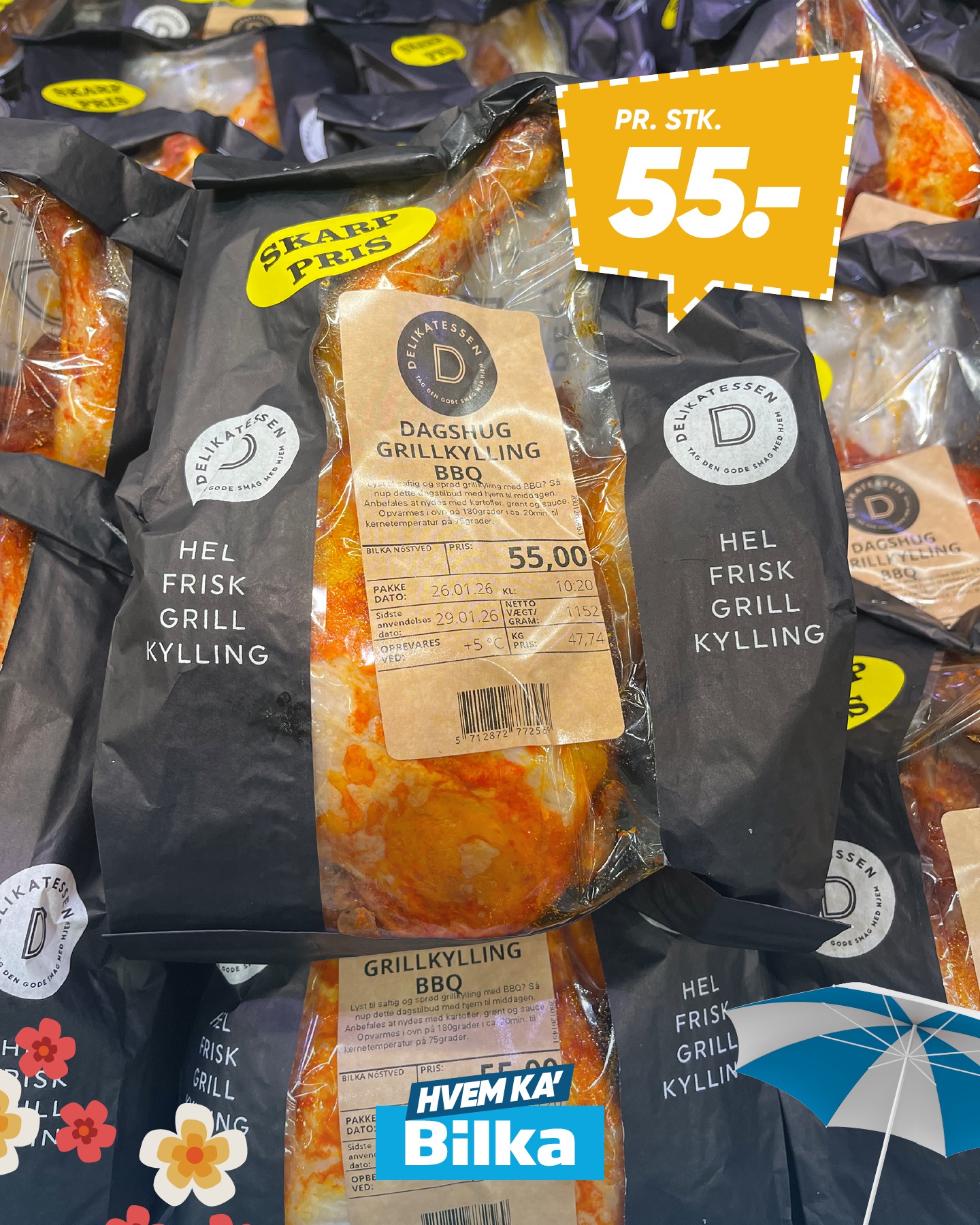 Bilka Næstved Facebook ad
