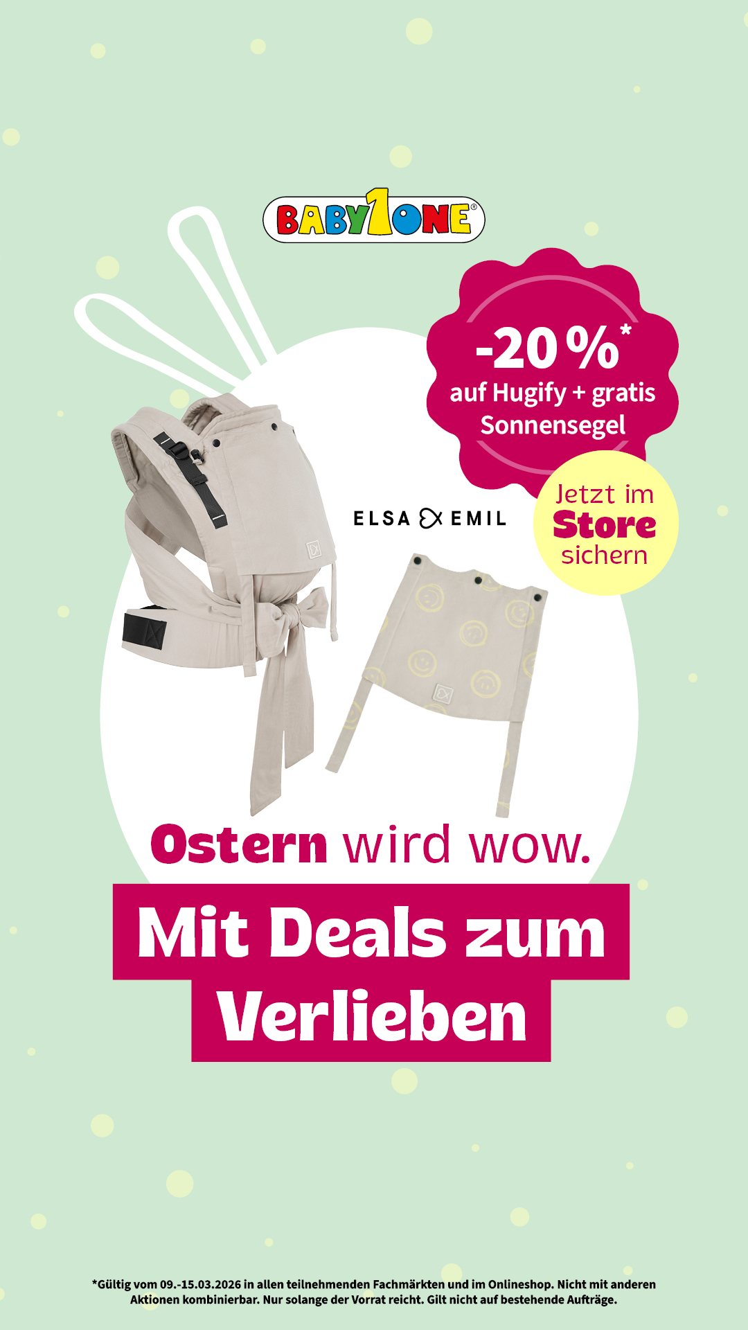 BabyOne Facebook ad