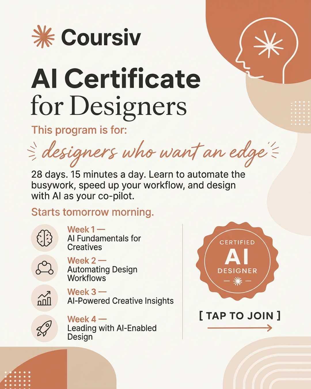 AI Simplified Facebook ad