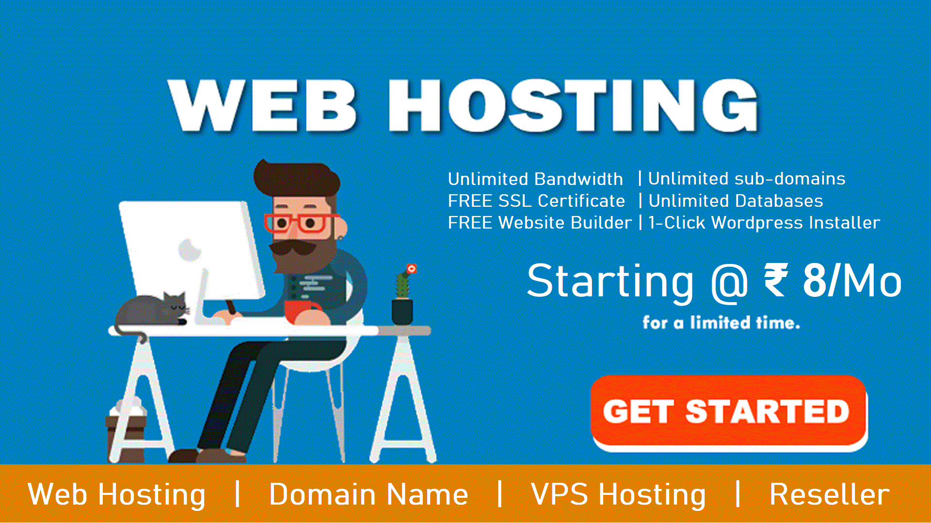 DV Group Facebook ad: #1 Hosting Company