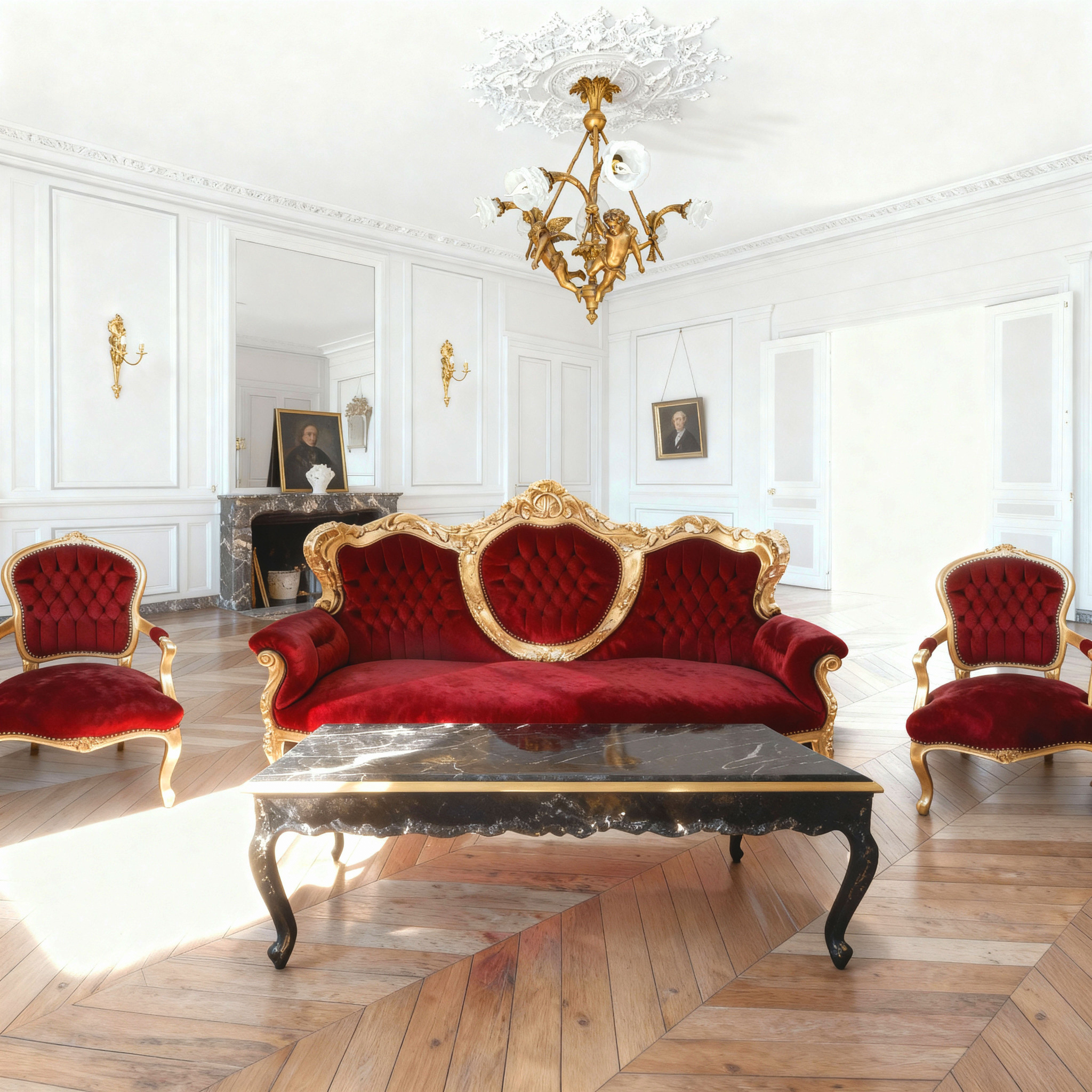 Royal Art Palace Facebook ad: Royal Art Palace: l’univers où le mobilier d’exception…