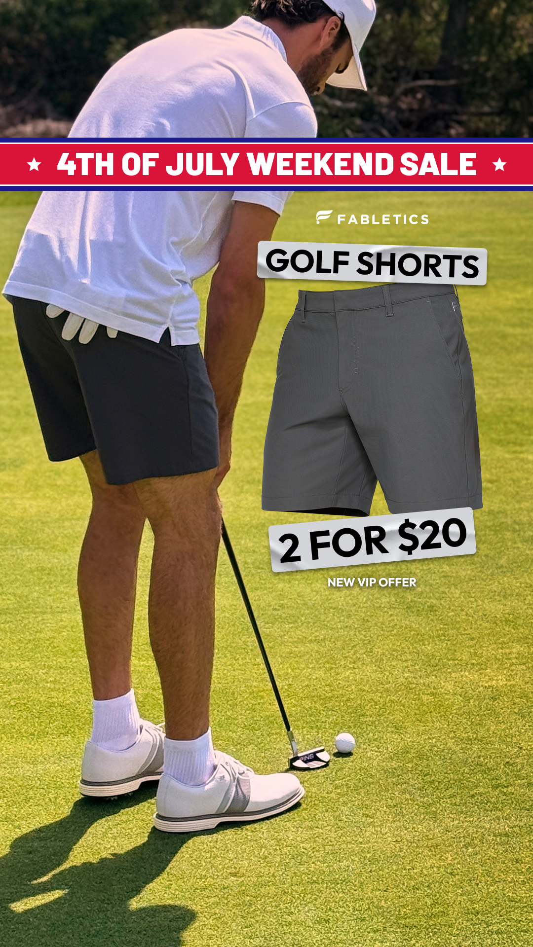 Fabletics Men Facebook ad