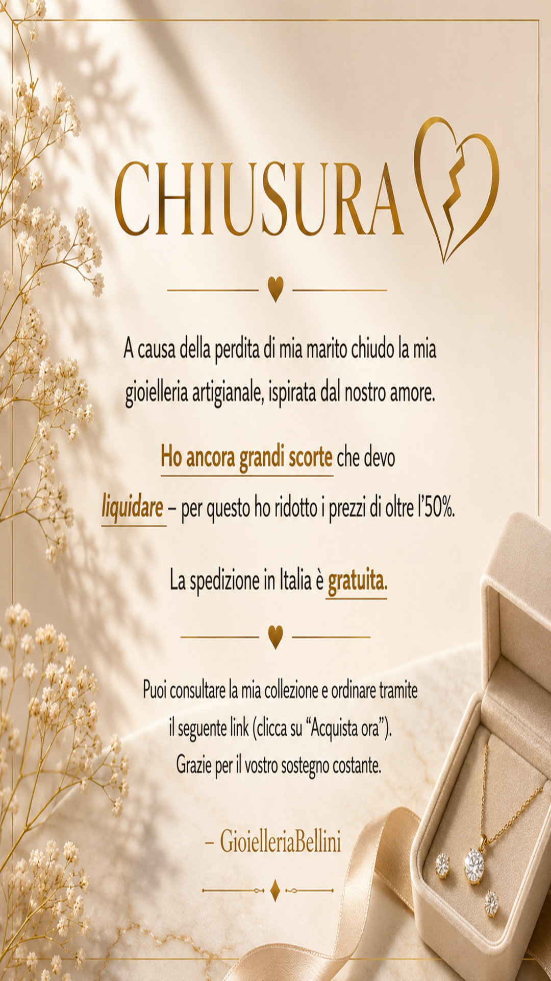Gioielleria Bellini Facebook ad