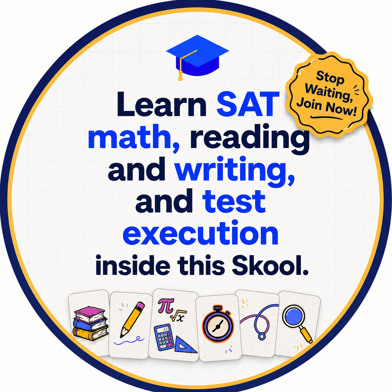 Skool Facebook ad