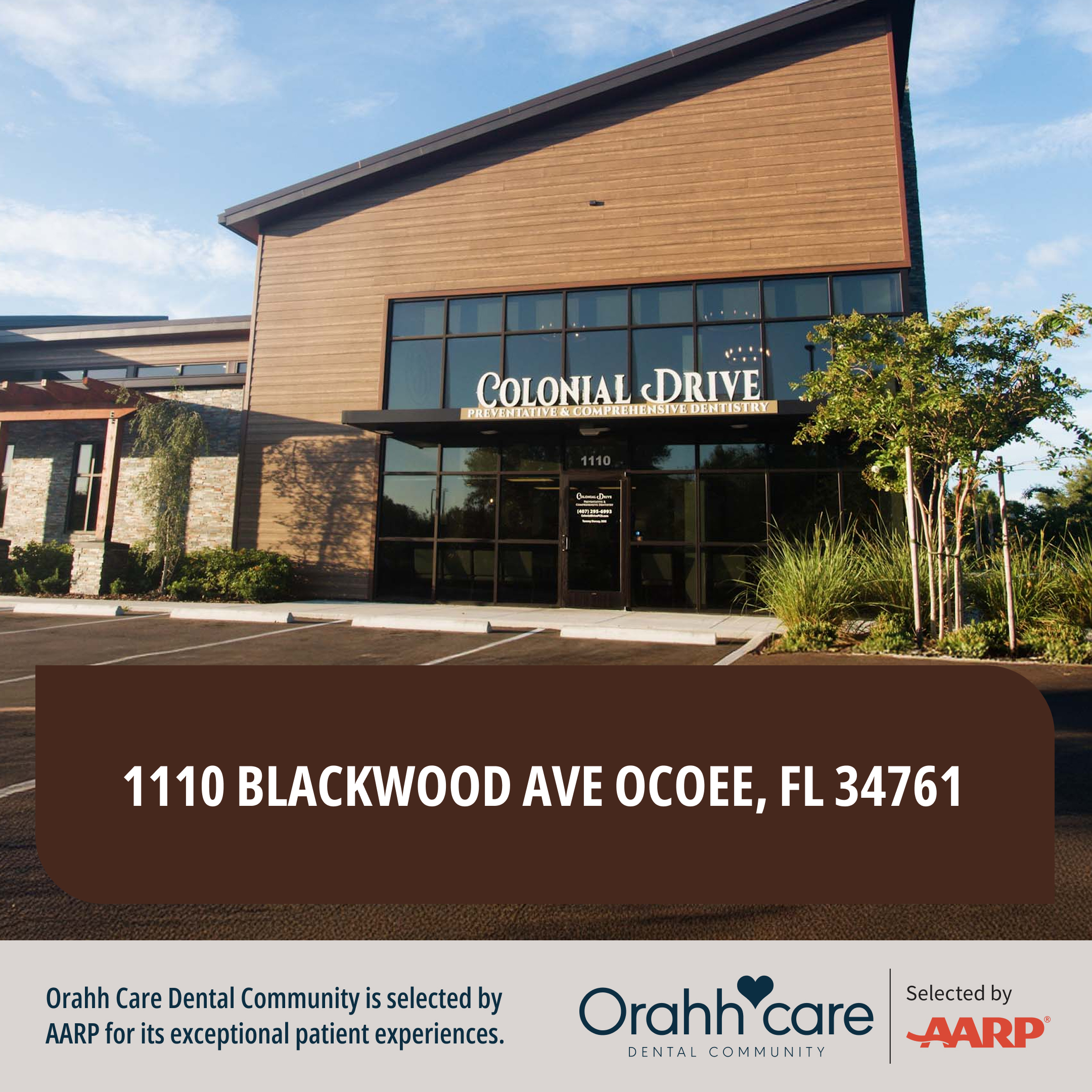 Colonial Drive Preventative & Comprehensive Dentistry Facebook ad: Schedule Your Appointment