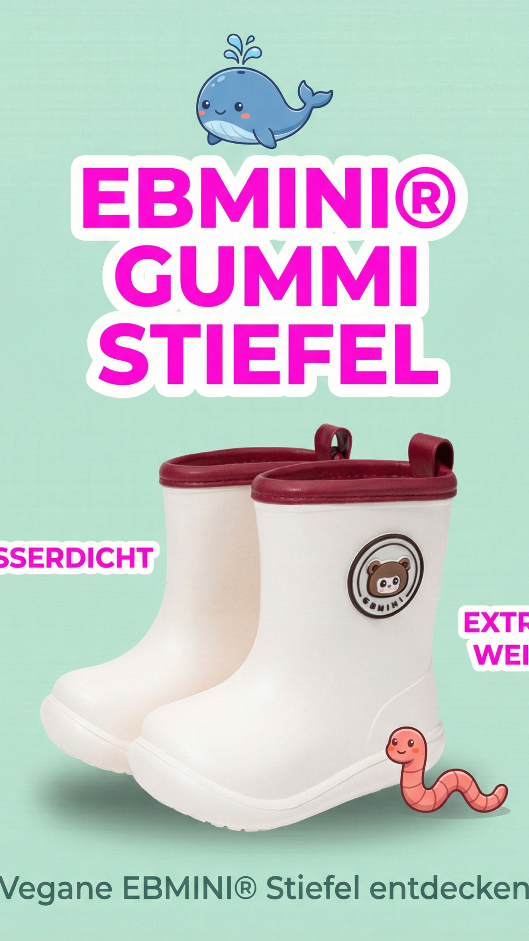 Ebmini - Kinder Barfußschuhe Facebook ad