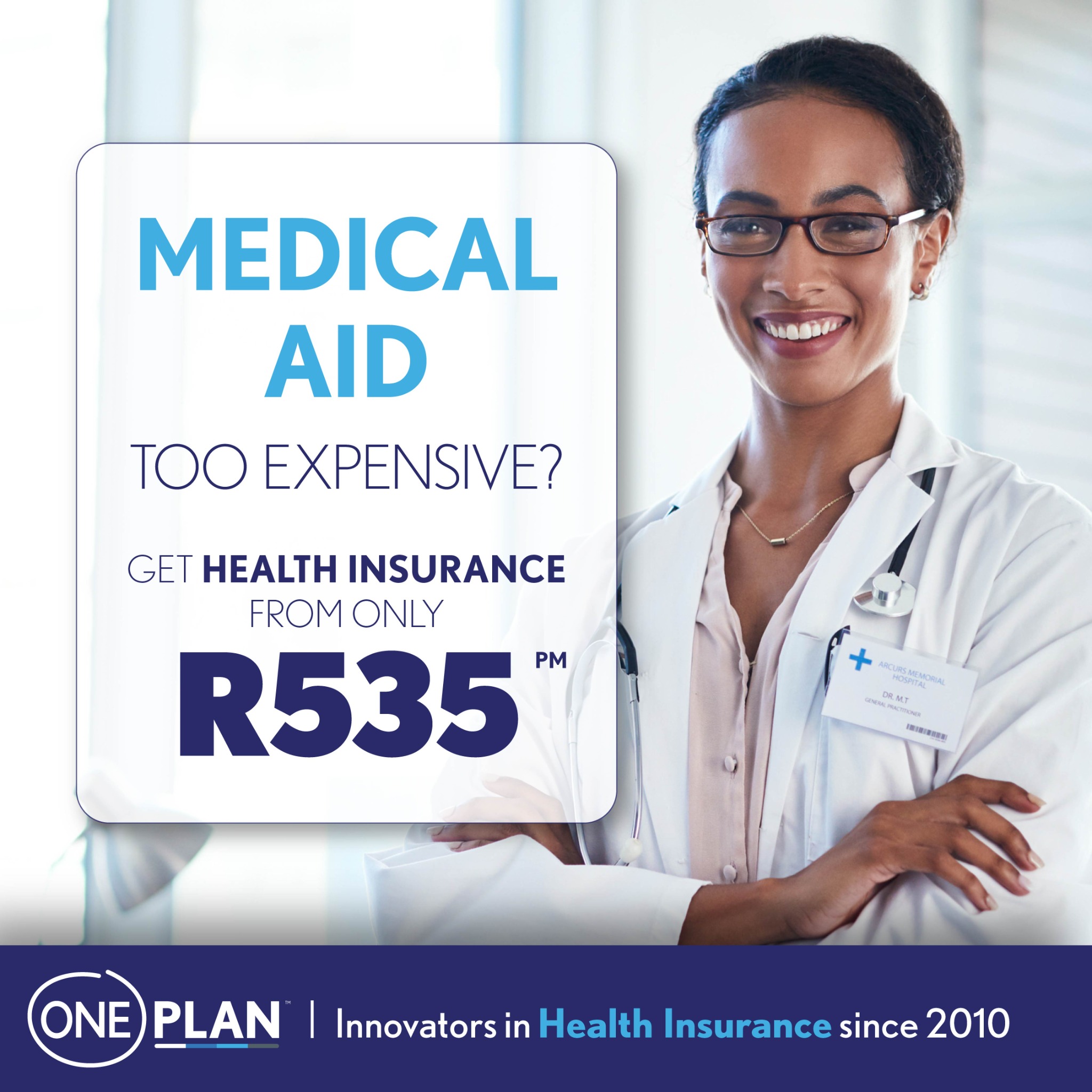 Oneplan Health Insurance Facebook ad
