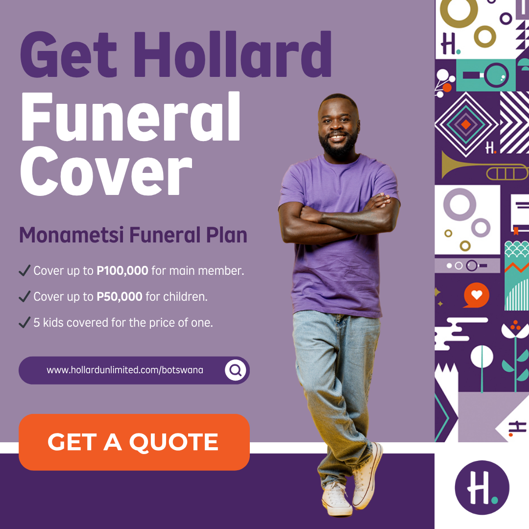 Hollard Insurance Botswana Facebook ad