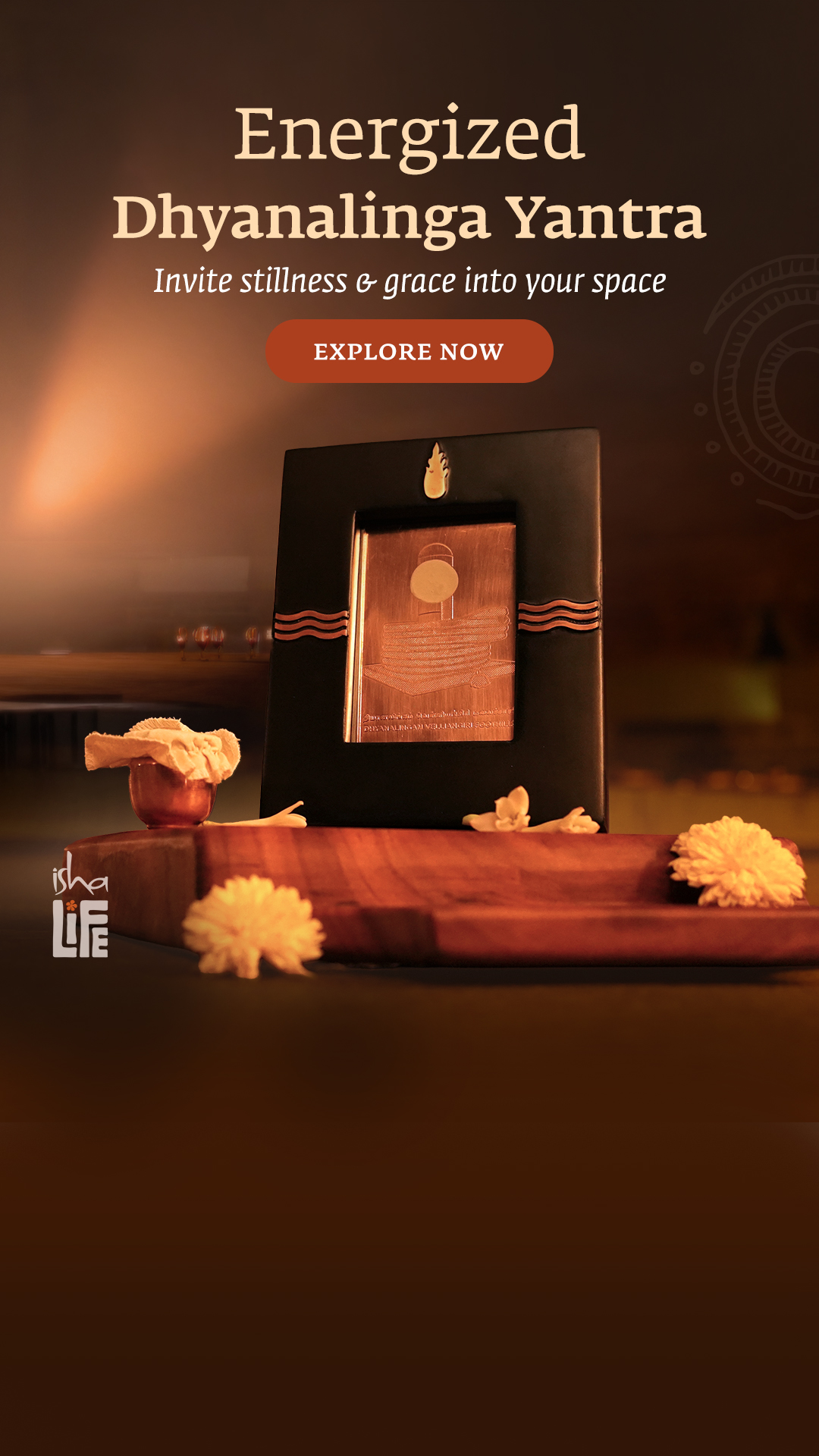 Isha Life Facebook ad