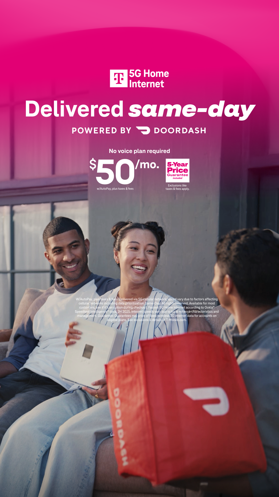 T-Mobile Facebook ad