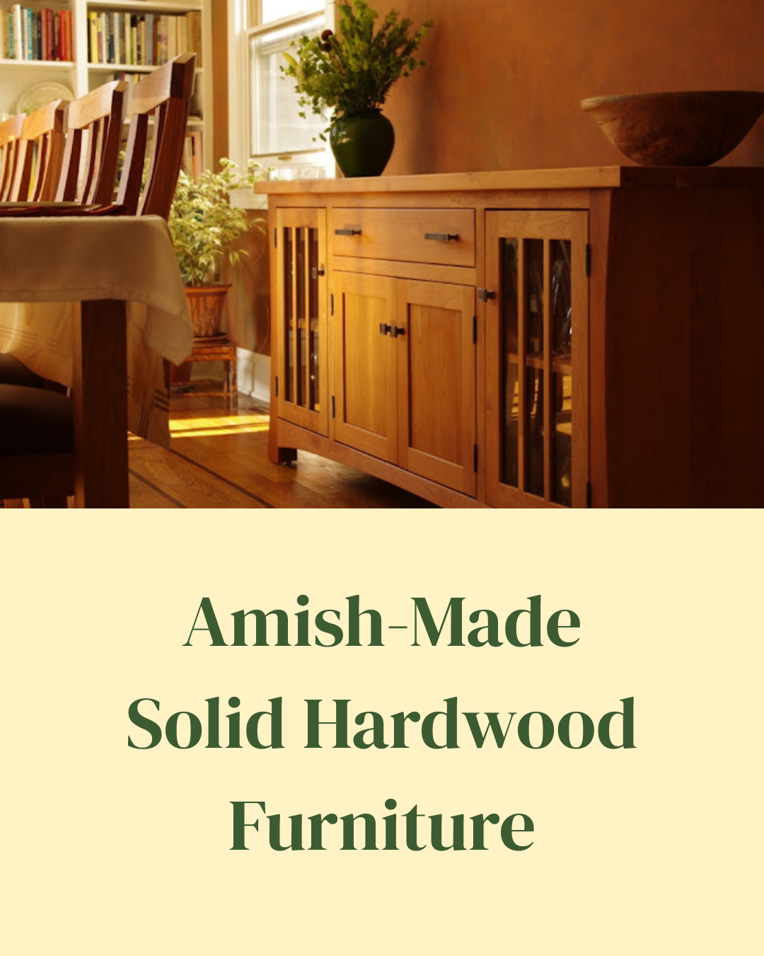 Plain and Simple Furniture Facebook ad