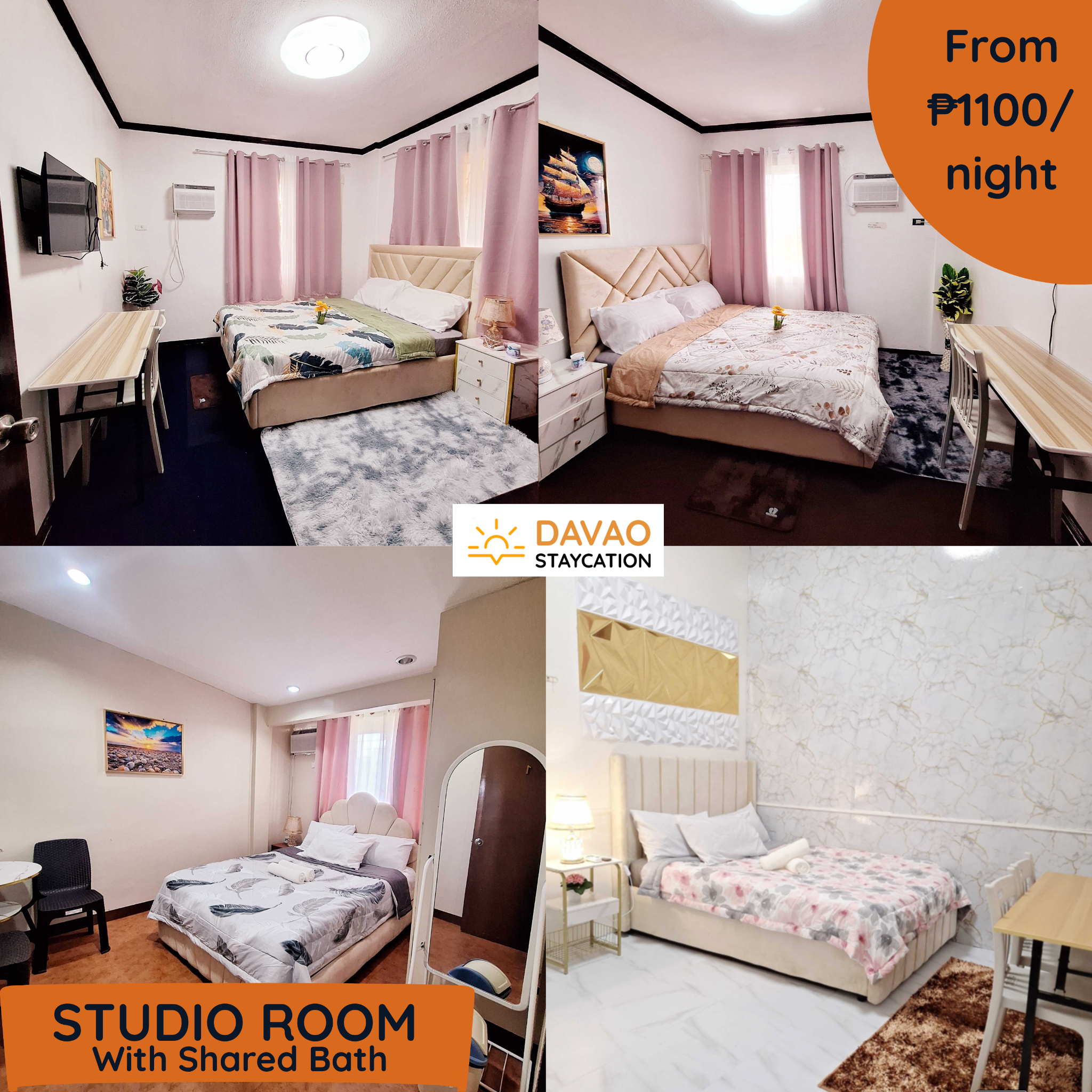 Davao Staycation & Transient Homes: Short-Term Rentals Facebook ad: Going to Davao City?