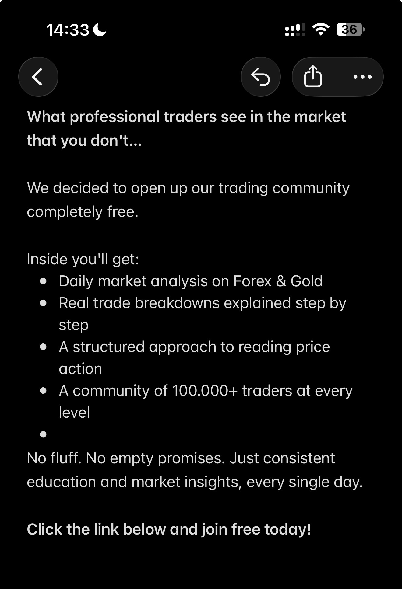 Casper Trades Facebook ad: Get Started Today!